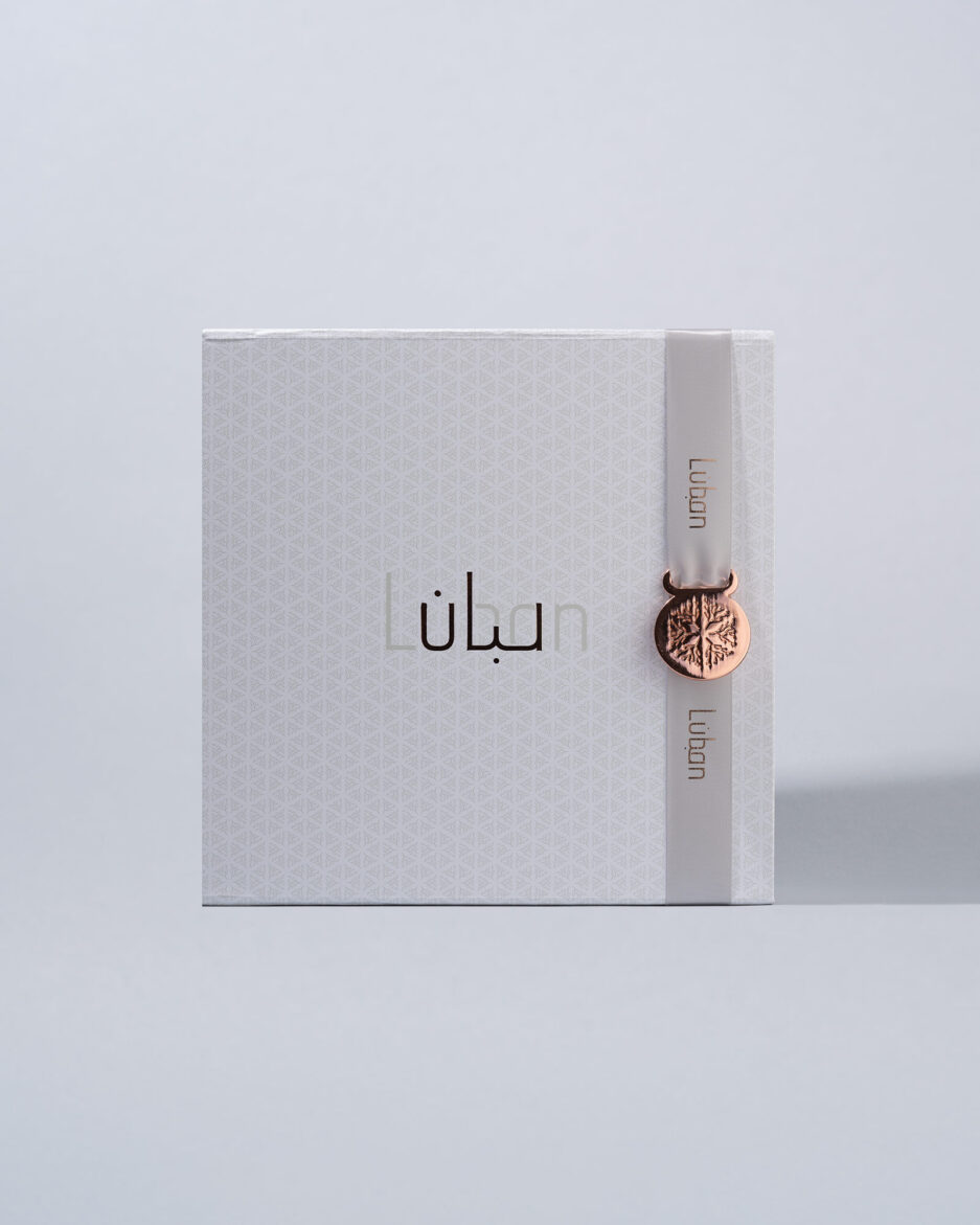 Luban's silver color gift box
